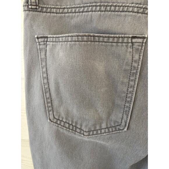 Old Navy Straight Leg Jeans 34x38 Gray Built-In Tough Classic Fit Denim Pants - Picture 7 of 7